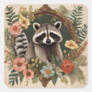 Recherche de racoon autocollants Rustique