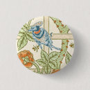 Recherche de oiseaux de jardin badges William morris