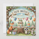 Zoek naar forest friends uitnodigingen Schattig
