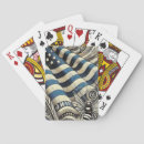 Recherche de le drapeau américain jeux de cartes Poker
