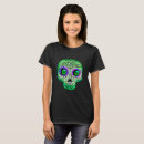 Recherche de crâne mexicain de sucre tshirts Muertos