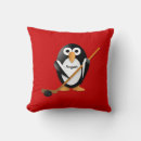 Recherche de pingouin drôle coussins Amusant