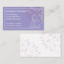 Recherche de massage profond cartes visite Thérapie