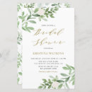 Zoek naar flower bridal shower invitations Waterverf