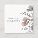 Recherche de logo fleur cartes visite Customer