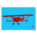 Recherche de vieux avions posters Rouge