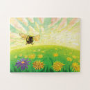 Zoek naar bijen puzzels Insect