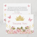 Recherche de princess remerciements cartes Mother to be