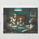 Recherche de chien vintage vœux cartes Saint bernard