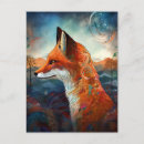 Recherche de renard moderne cartes postales Animaux