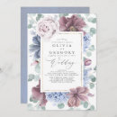 Recherche de mauve et blanc mariage invitations Pour eux