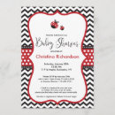 Recherche de red baby shower invitations Noir