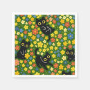 Recherche de motif chats serviettes Chat noir
