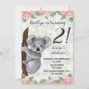 Recherche de koala mignon invitations Fleurs