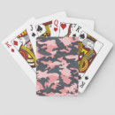 Zoek naar roze camouflage speelkaarten Meisje