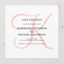 Recherche de quartz invitations Monogramme
