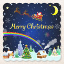 Zoek naar gelukkig nieuw jaar onderzetters Vrome kerst