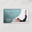 Recherche de classe de pilates cartes visite Forme physique