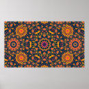 Recherche de motifs islamiques posters Noir