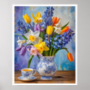 Zoek naar lente bloemen posters Blauw