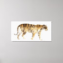 Recherche de tigre de marche Faune