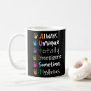 Recherche de énigme tasses Sensibilisation sur l'autisme