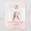 Recherche de de naissance de monogramme invitations Verdure