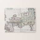 Recherche de cartes antiques puzzles L'asie