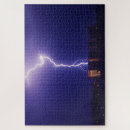 Recherche de éclair puzzles Tempête