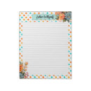 Recherche de lettre vintage blocsnotes Floral
