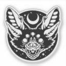 Recherche de chauve souris autocollants Effrayant