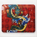 Recherche de dragon asiatique tapis souris Kanji