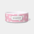 Recherche de empreinte de patte rose Chien