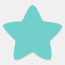 Recherche de turquoise autocollants Étoile