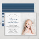 Recherche de de de bleu marine baptême invitations Croiser