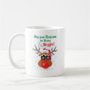 Recherche de renne rouge de nez tasses Rudolph