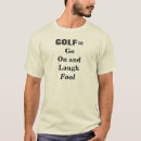 Recherche de jouer au golf tshirts humour