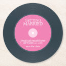 Recherche de save the date dessous de verres Enregistrer la date