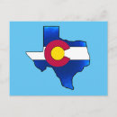 Recherche de drapeau du texas cartes postales Texan
