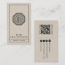 Recherche de praticien reiki cartes visite Mandala