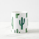 Recherche de cactus vert tasses Motif