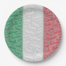 Zoek naar italiaans borden Vlag
