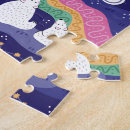 Recherche de lumière de lune puzzles Étoiles