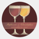 Recherche de verre de vin rouge autocollants Vignoble