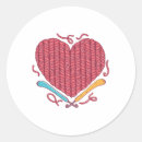 Recherche de coeur crochet autocollants Fil