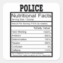 Recherche de policiers autocollants Emploi