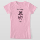 Recherche de anniversaire de ballet tshirts Rose