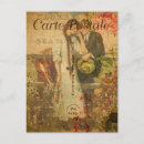 Recherche de campagne romantique cartes postales Vintage