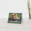 Recherche de le kenya vœux cartes Lion