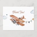 Recherche de avion vintage cartes postales Pour enfants